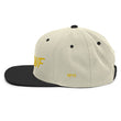 KMTWF In Gold Embroidery on Classic Snapback Hat