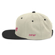 Love In Star Rose Quartz Embroidery on Classic Snapback Hat