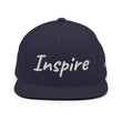 Inspire In Diamond Embroidery on Classic Snapback Hat