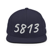 5813 In Pearl Embroidery on Classic Snapback Hat