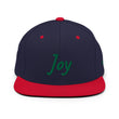 Joy In Emerald Embroidery on Classic Snapback Hat