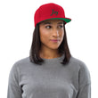 Joy In Emerald Embroidery on Classic Snapback Hat