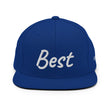 Best In Diamond Embroidery on Classic Snapback Hat