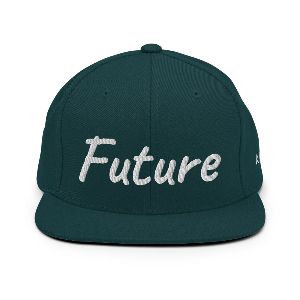 Future In Pearl Embroidery on Classic Snapback Hat