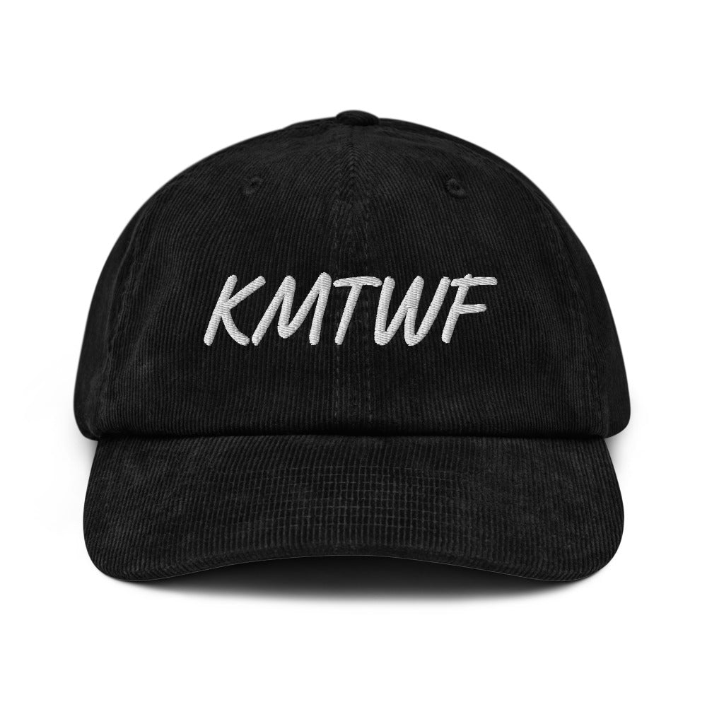 KMTWF In Pearl Embroidery on Corduroy Hat