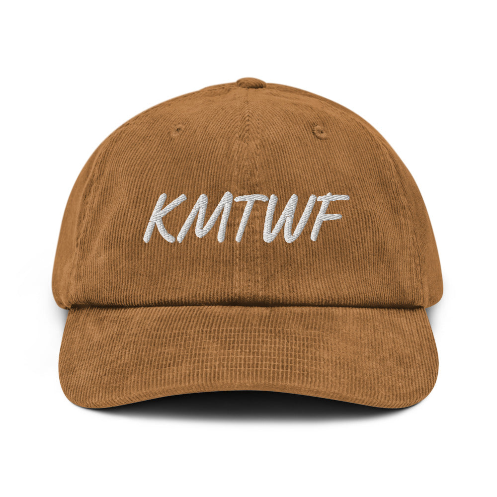 KMTWF In Pearl Embroidery on Corduroy Hat