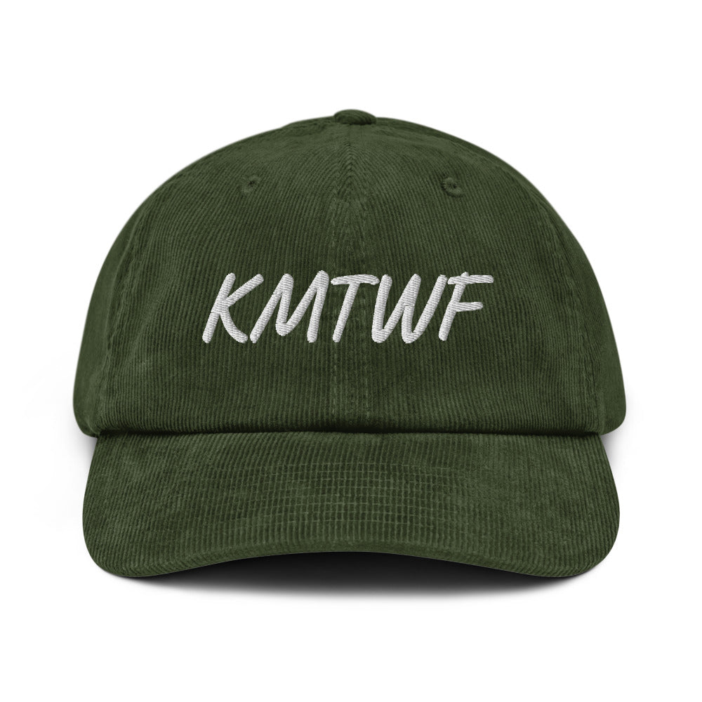 KMTWF In Pearl Embroidery on Corduroy Hat