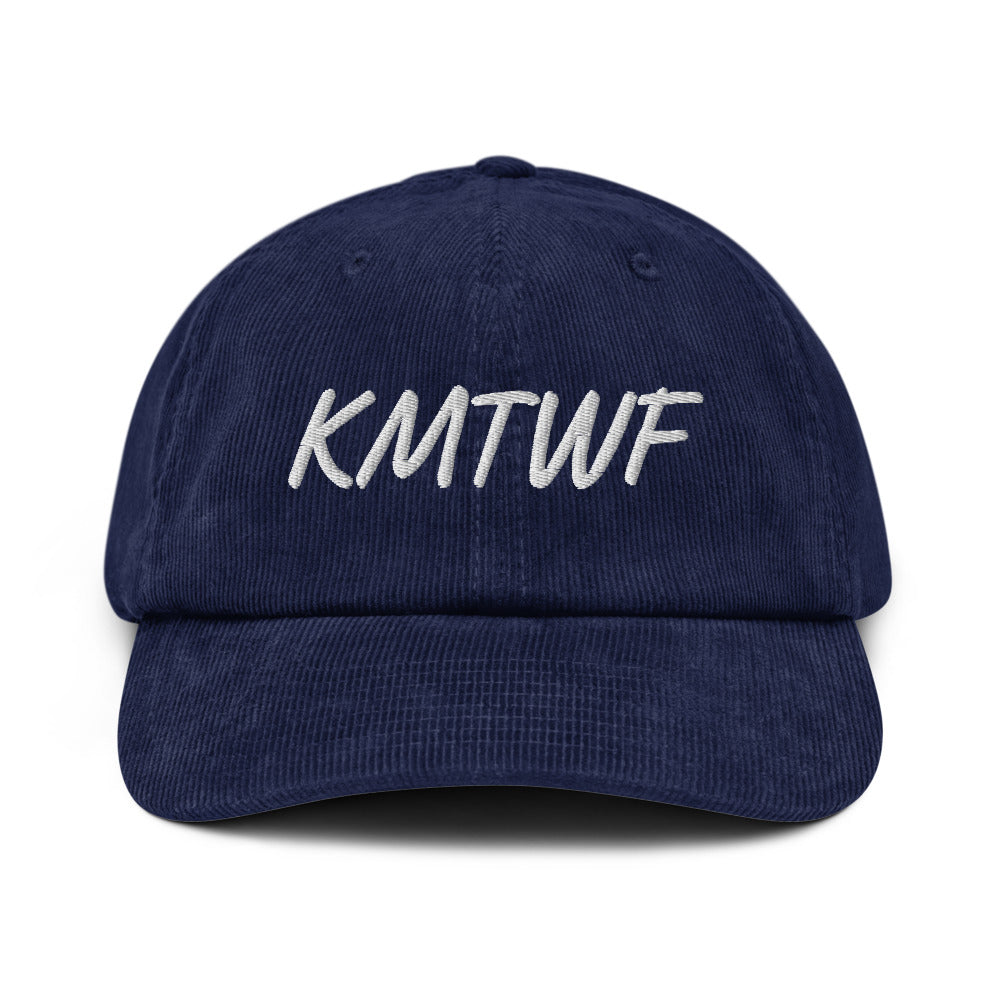 KMTWF In Pearl Embroidery on Corduroy Hat