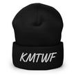 KMTWF In Pearl Embroidery on Cuffed Beanie