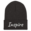 Inspire In Diamond Embroidery on Cuffed Beanie