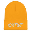 KMTWF In Pearl Embroidery on Cuffed Beanie