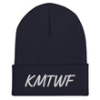 KMTWF In Pearl Embroidery on Cuffed Beanie