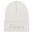 Future In Pearl Embroidery on Cuffed Beanie