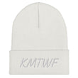 KMTWF In Pearl Embroidery on Cuffed Beanie