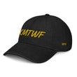 KMTWF In Gold Embroidery on Denim Hat