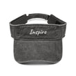 Inspire In Diamond Embroidery on Denim Visor