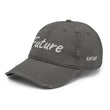 Future In Pearl Embroidery on Distressed Dad Hat