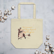 Life Is An Encore Haiku With Wren on Eco Tote Bag