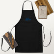 Win In Sapphire Embroidery on Apron