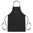 Dream In Sapphire Embroidery on Apron