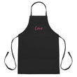 Love In Star Rose Quartz Embroidery on Apron