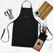 Gratitude In Star Rose Quartz Embroidery on Apron