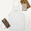 KMTWF In Gold Embroidery on Apron