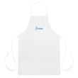 Dream In Sapphire Embroidery on Apron