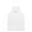 Motivation In Star Rose Quartz Embroidery on Apron