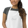 Best In Diamond Embroidery on Apron