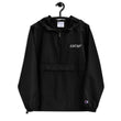 KMTWF In Pearl Embroidery on Packable Rain Jacket Windbreaker