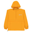 5813 In Pearl Embroidery on Packable Rain Jacket Windbreaker