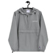 KMTWF In Pearl Embroidery on Packable Rain Jacket Windbreaker