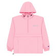 5813 In Pearl Embroidery on Packable Rain Jacket Windbreaker