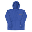 Remember In Celluloid Embroidery on Packable Rain Jacket Windbreaker