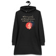 Believe To Win Haiku With Sun Tree on Women's Hoodie Dress