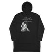 Lead By Example Haiku With Mountain Shrines on Women's Hoodie Dress