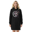 Courage To Begin Haiku With Fish on Women's Hoodie Dress