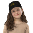 Keep Moving The World Forward In Gold Embroidery on Kids Baseball Cap