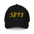 5813 In Gold Embroidery on Kids Baseball Cap