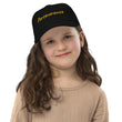 Perseverance In Gold Embroidery on Kids Baseball Cap