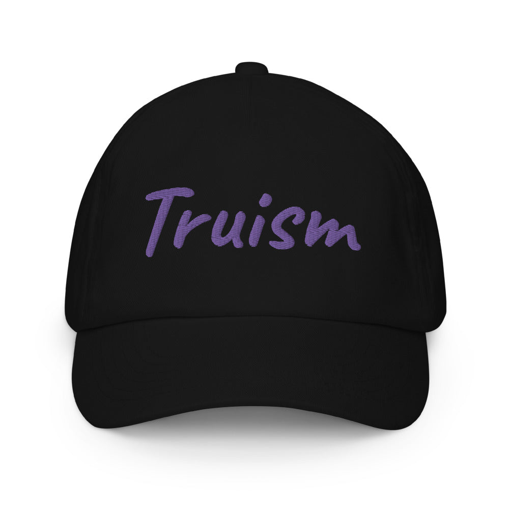 Truism In Amethyst Embroidery on Kids Baseball Cap