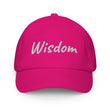 Wisdom In Marble Embroidery on Kids Baseball Cap