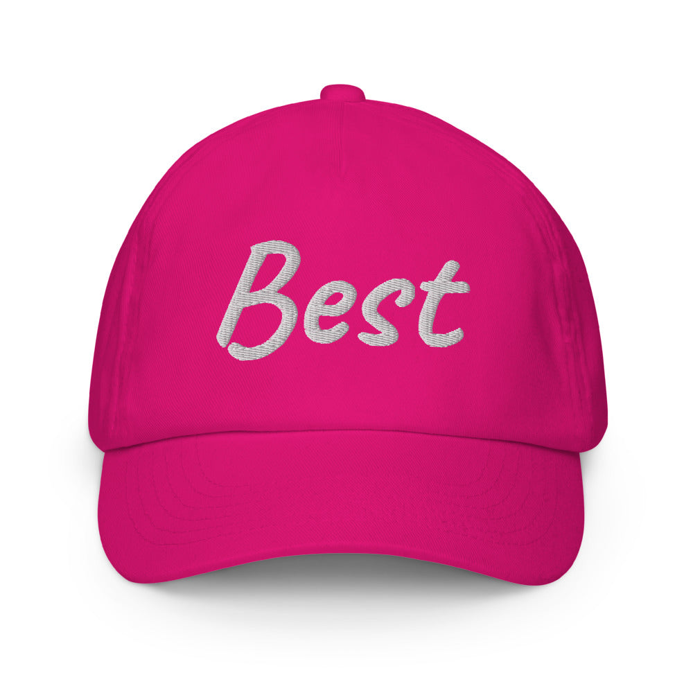 Best In Diamond Embroidery on Kids Baseball Cap