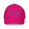 Truth In Amethyst Embroidery on Kids Baseball Cap