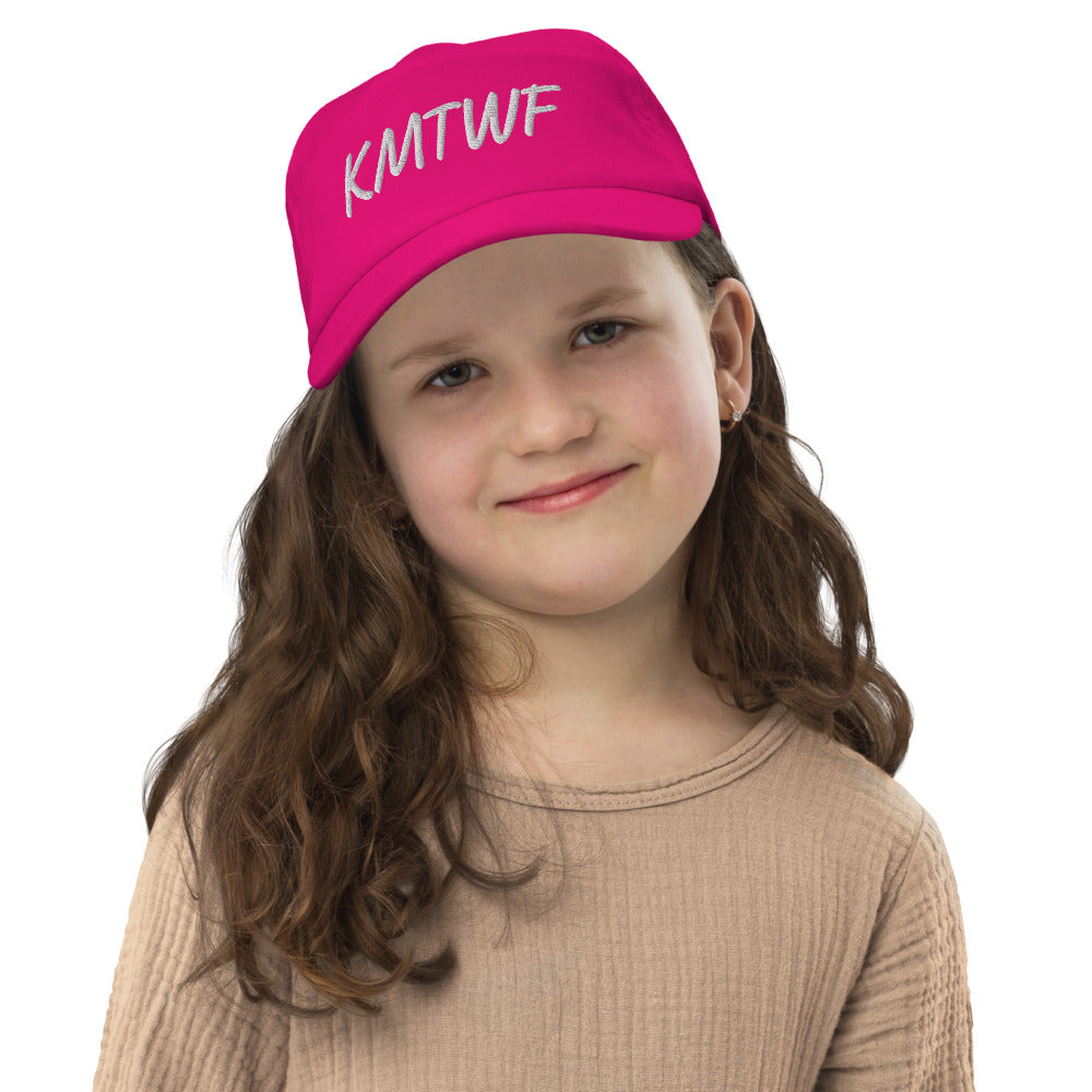 KMTWF In Pearl Embroidery on Kids Baseball Cap