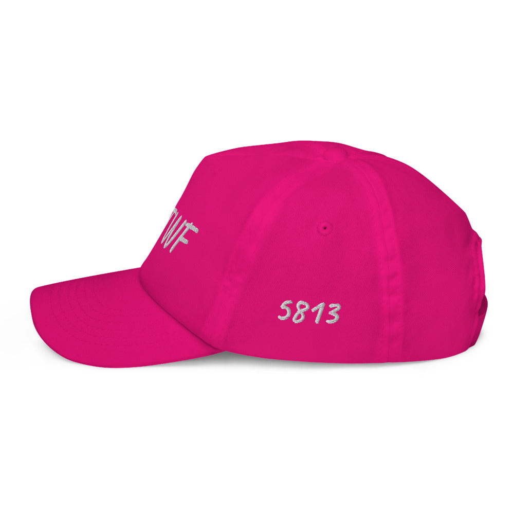 KMTWF In Pearl Embroidery on Kids Baseball Cap