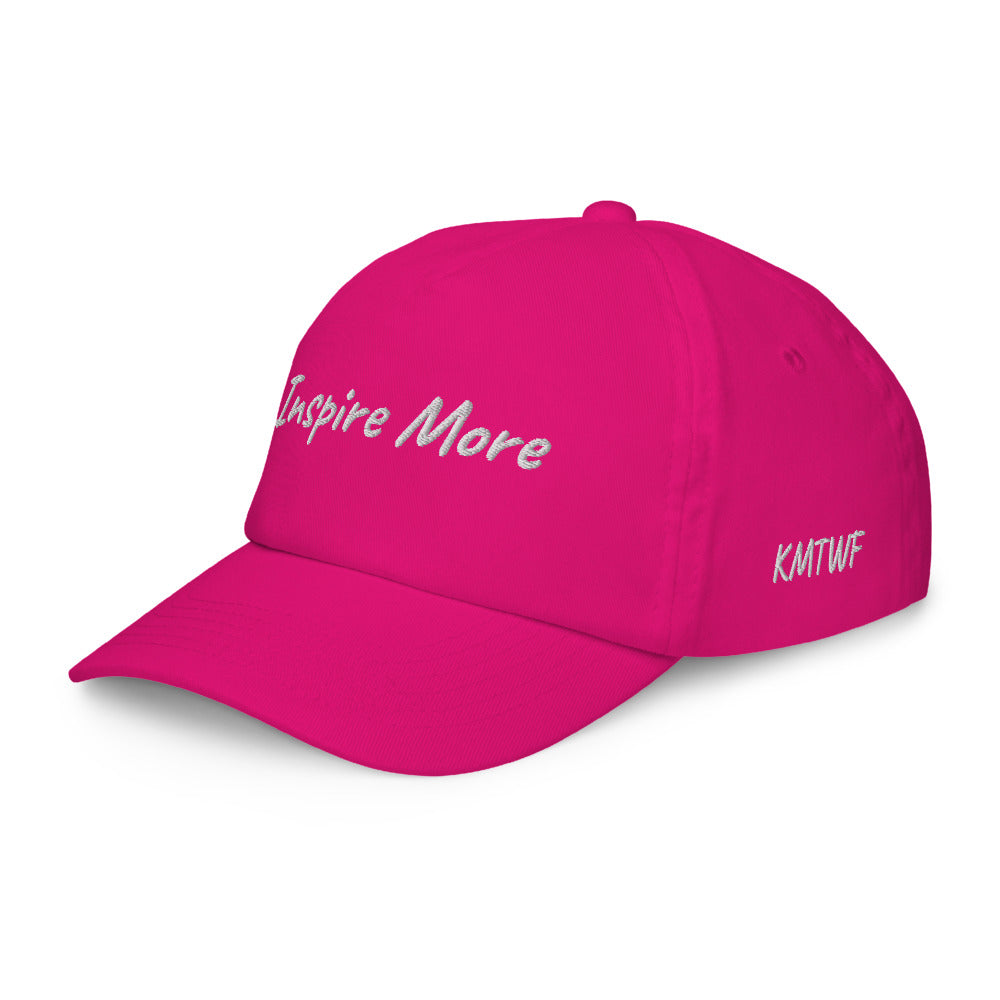 Inspire More In Diamond Embroidery on Kids Baseball Cap