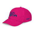 Win In Sapphire Embroidery on Kids Baseball Cap