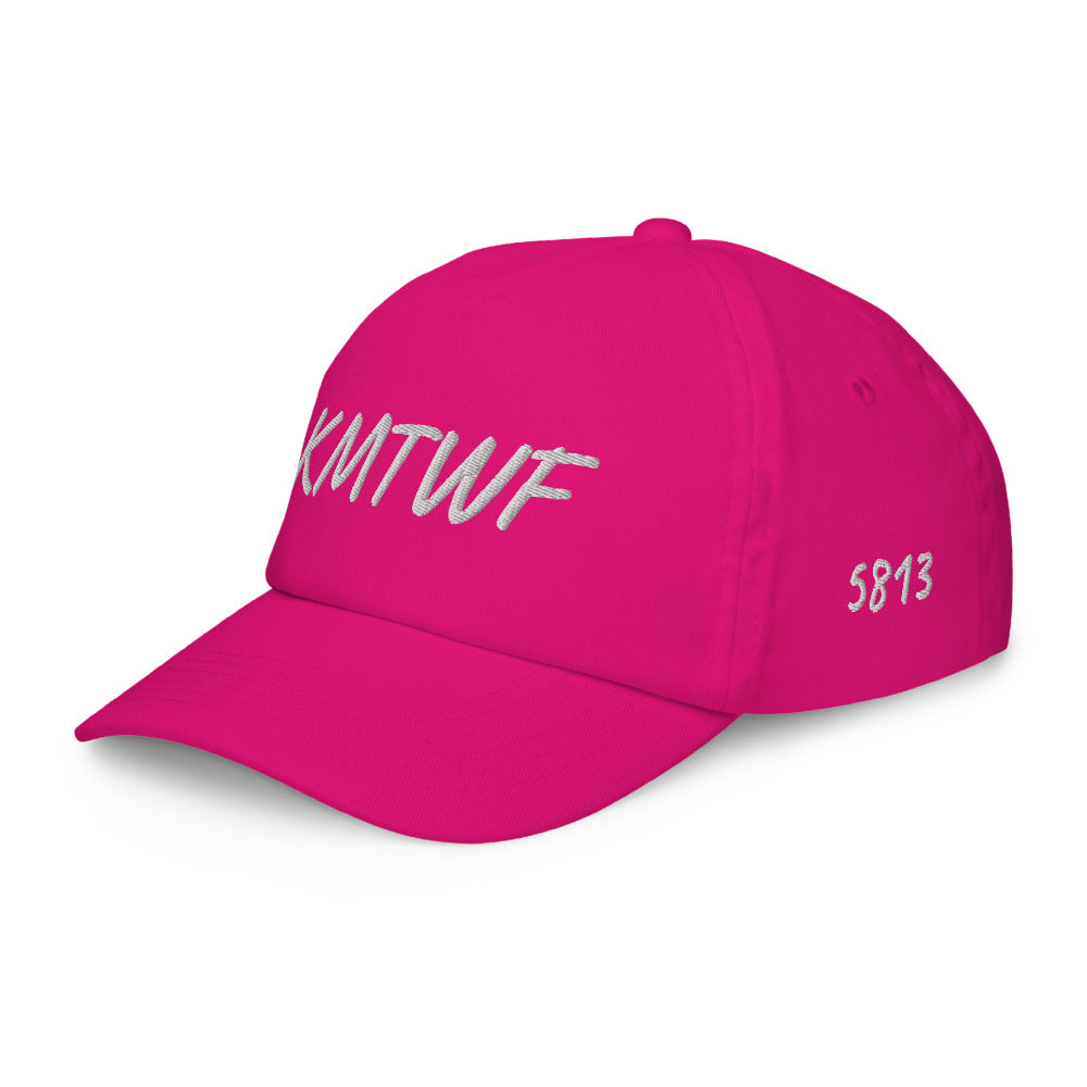 KMTWF In Pearl Embroidery on Kids Baseball Cap